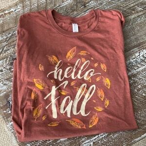 Hello Fall tee
